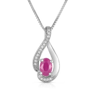 ENDLESS TIME JULY BIRTHSTONE PENDANT